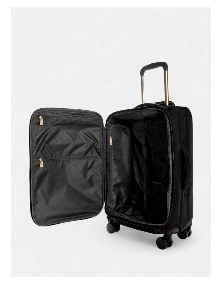 Follie Suitcase 45cm in Black image 3