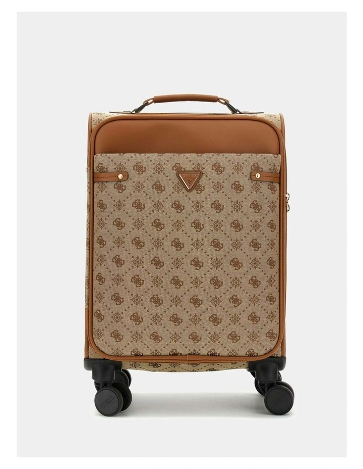 Neda 4G Peony Luggage in Brown Logo image 1