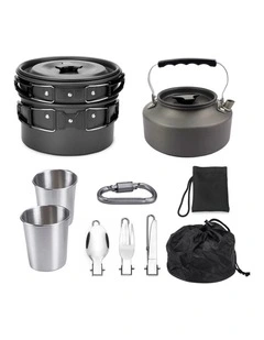 Cookware Pan Set 9 Piece in Multi