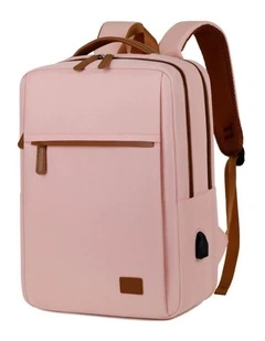 Waterproof Business Backpack in Pink