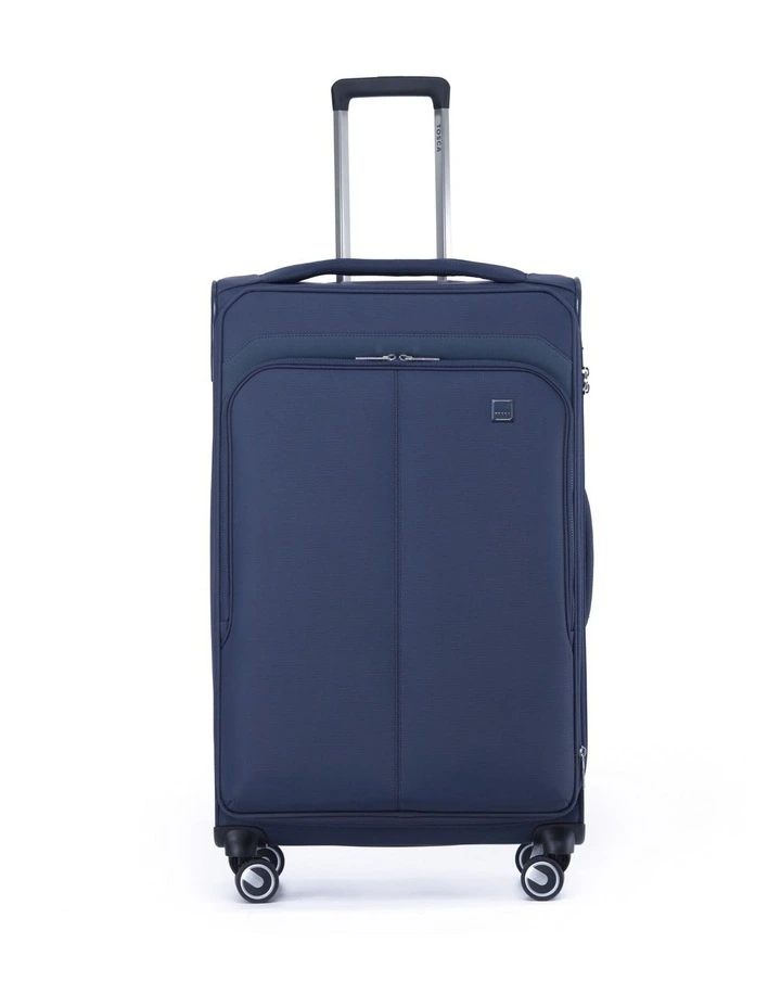 Grange 80cm Large Soft Suitcase in Indigo Blue image 3