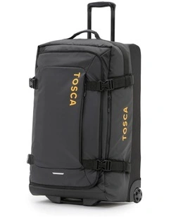 Delta Upright 70cm Large Duffle Wheel Bag - Black