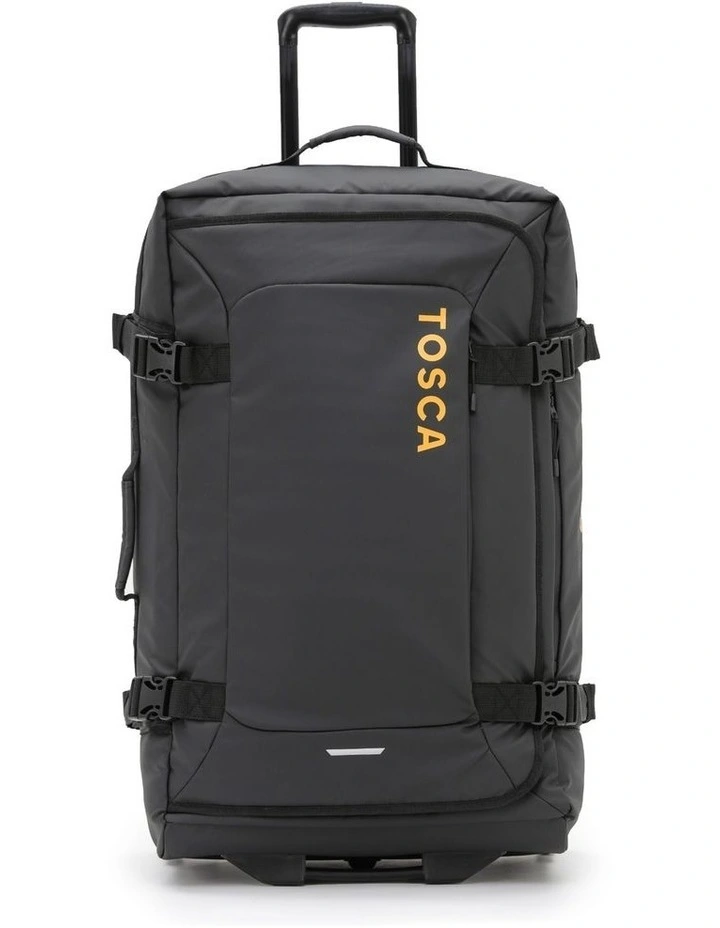 Delta Upright 70cm Large Duffle Wheel Bag - Black image 2