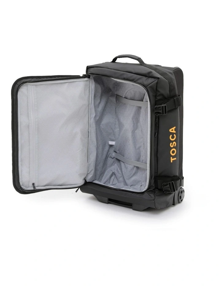 Delta Upright 70cm Large Duffle Wheel Bag - Black image 3