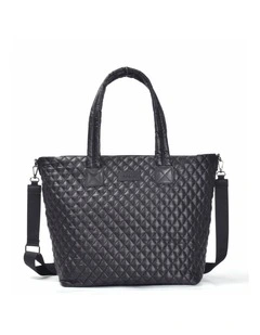 Metro Large Travel Tote Bag - Black