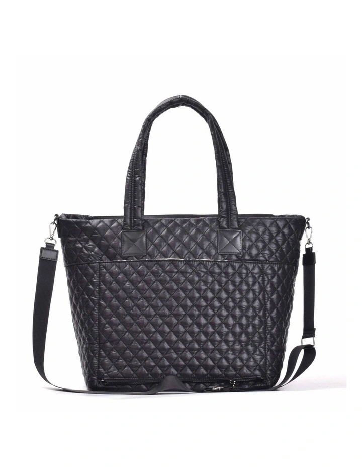 Metro Large Travel Tote Bag - Black image 3