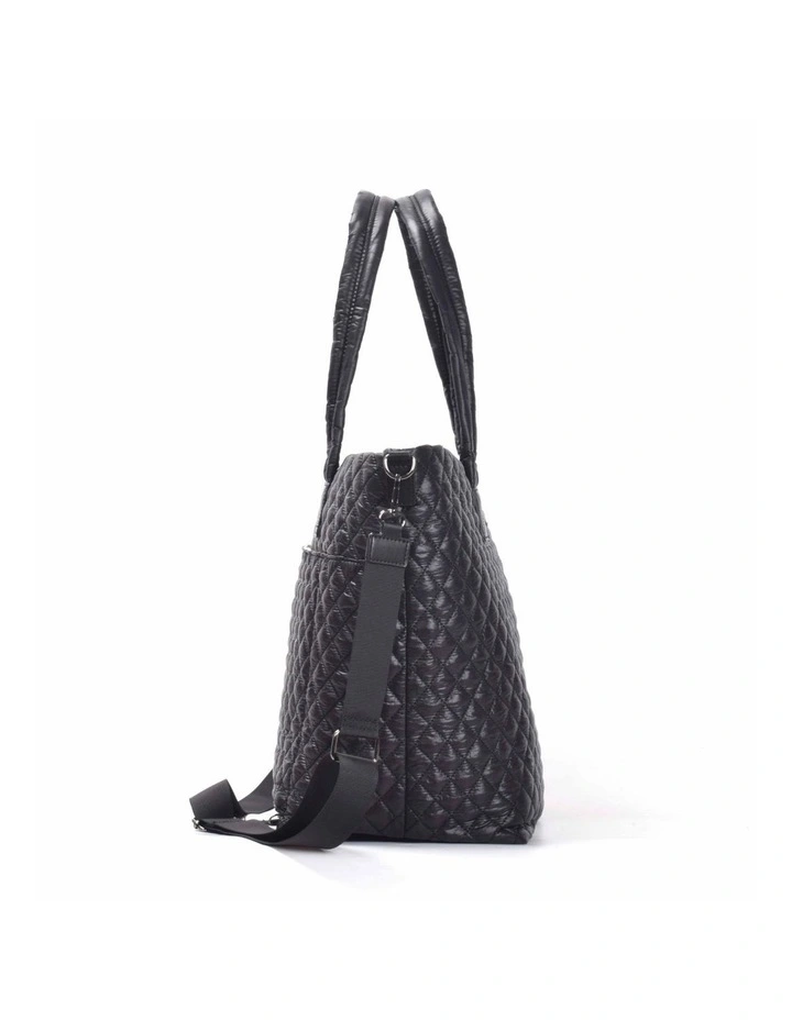 Metro Large Travel Tote Bag - Black image 4