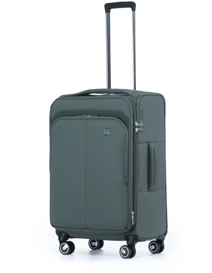 Grange 67cm Medium Soft Suitcase in Cypress Green image 1