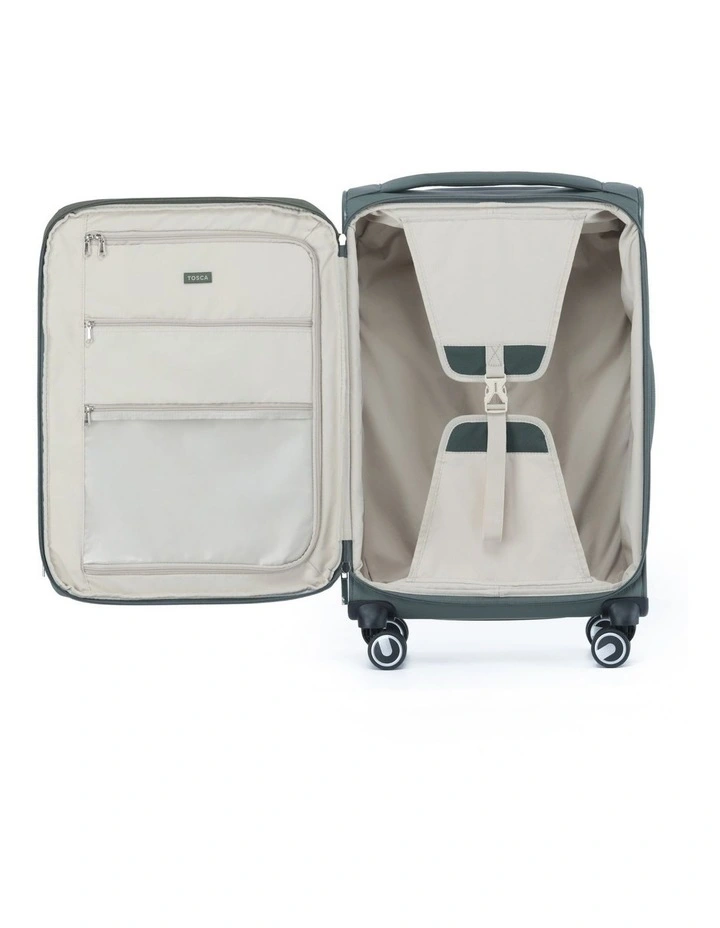 Grange 67cm Medium Soft Suitcase in Cypress Green image 2