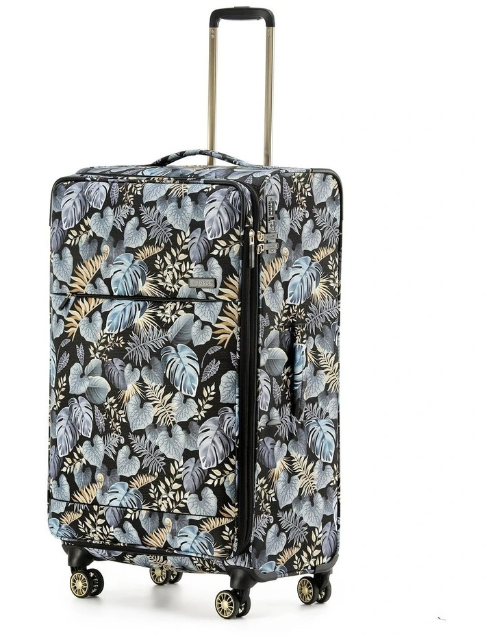 So Lite 79cm Large Soft Suitcase - Golden Palm image 1