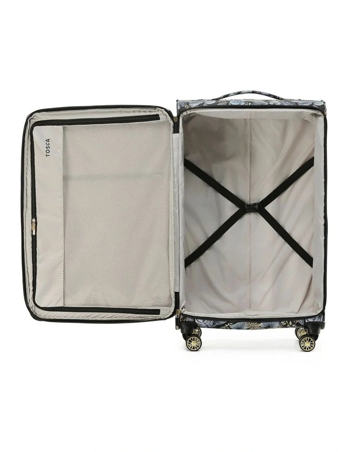 So Lite 79cm Large Soft Suitcase - Golden Palm image 2