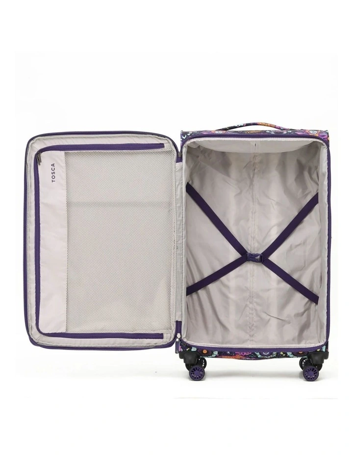 So Lite Soft Suitcase 3 Piece Set - Paisley image 2