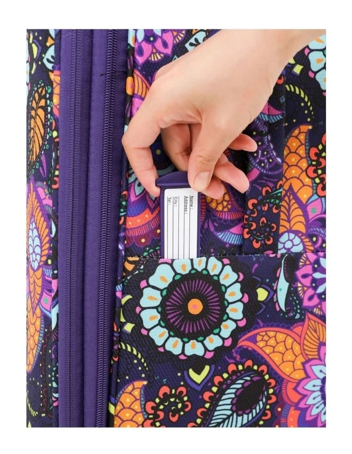 So Lite Soft Suitcase 3 Piece Set - Paisley image 7