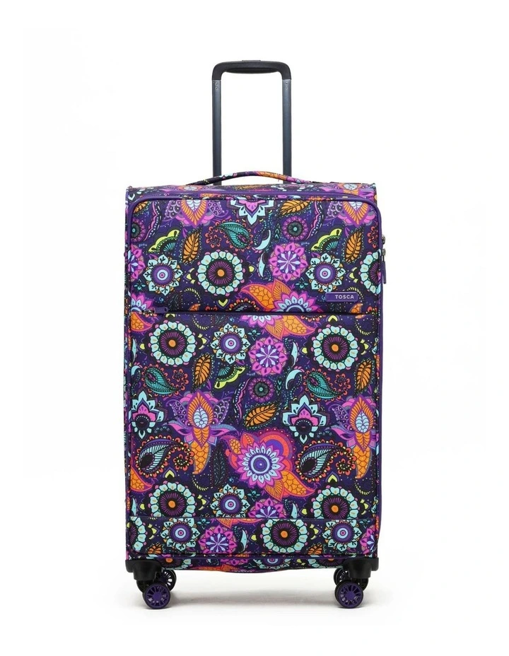 So Lite 79cm Large Soft Suitcase - Paisley image 3