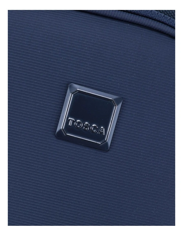 Grange 3 Piece Soft Suitcase Set in Indigo Blue image 5