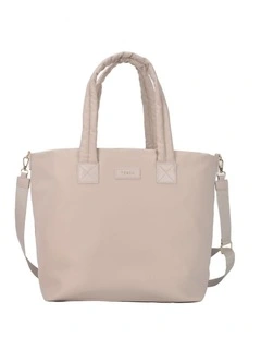 Metro Large Travel Tote Bag - Stone Nylon