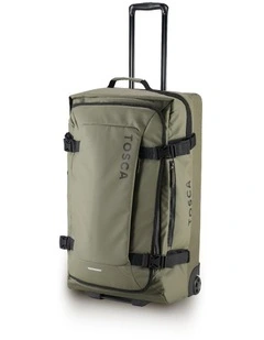 Delta Upright 70cm Large Duffle Wheel Bag - Khaki
