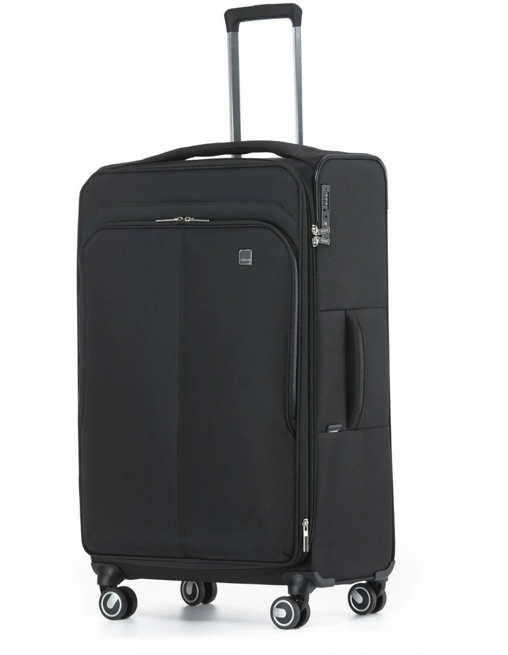 Grange 80cm Large Soft Suitcase in Black image 1