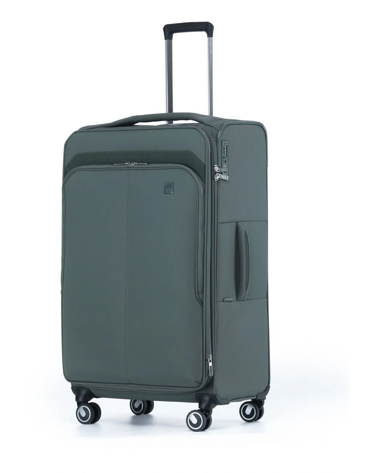 Grange 80cm Large Soft Suitcase in Cypress Green image 1