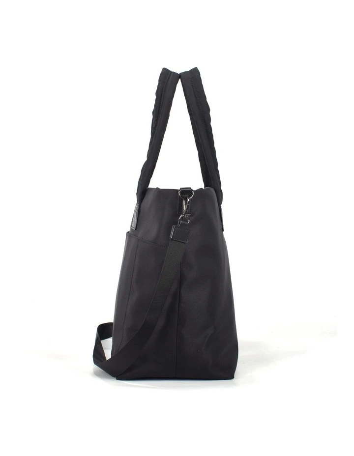 Metro Large Travel Tote Bag - Black Nylon image 3