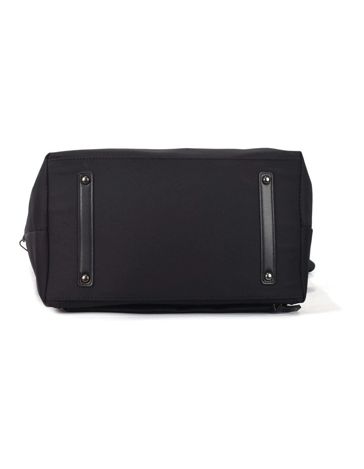 Metro Large Travel Tote Bag - Black Nylon image 6