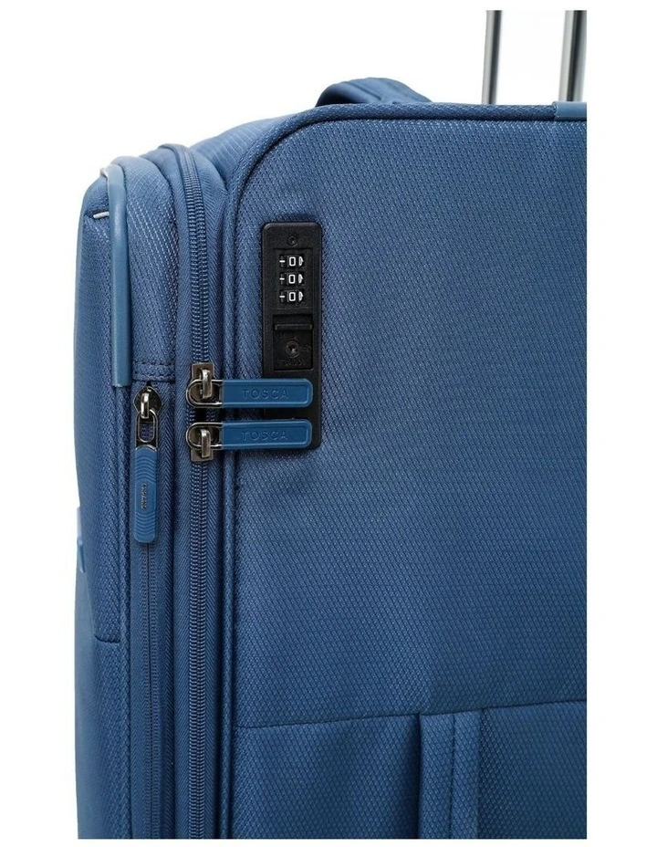 So Lite 67cm Medium Soft Suitcase in Blue image 6