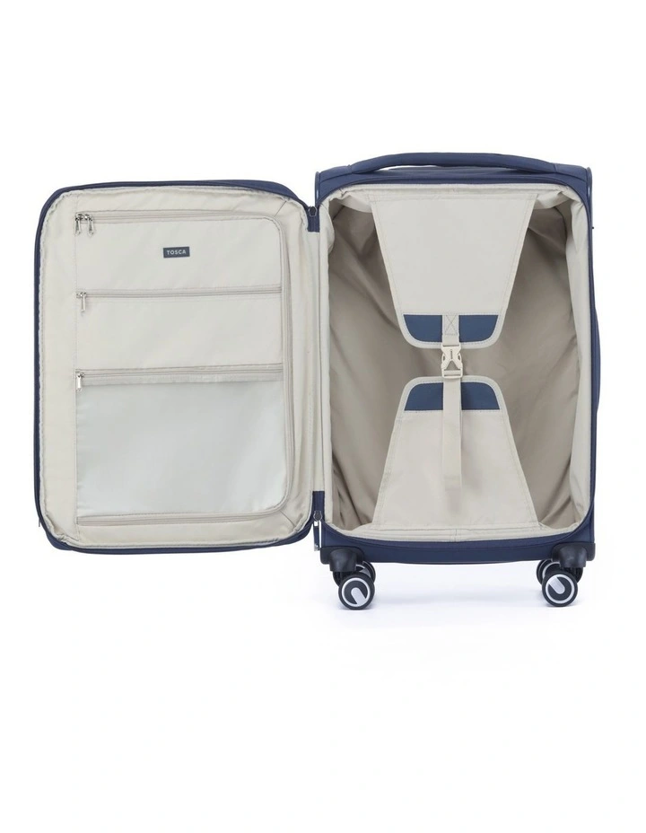 Grange 67cm Medium Soft Carry On in Indigo Blue image 2