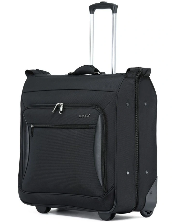 Deluxe Wheeled Garment Bag - Black image 1