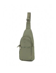 Anti Theft Slinger Bag - Khaki