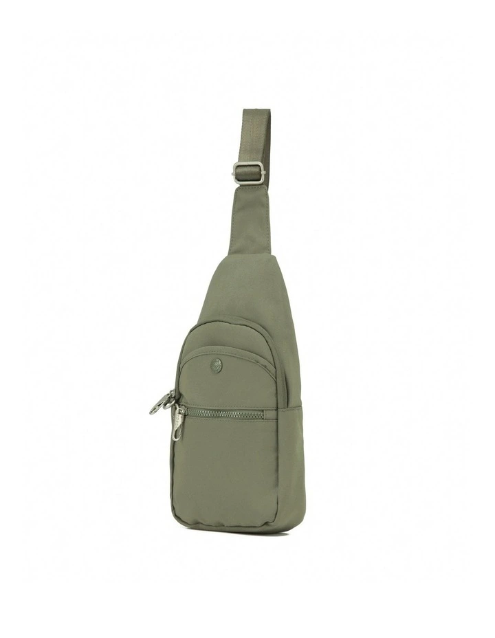 Anti Theft Slinger Bag - Khaki image 1