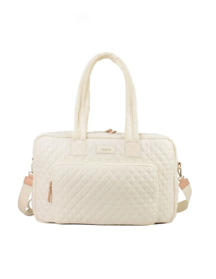 Metro Large Travel Split Tote Bag - Mushroom image 1