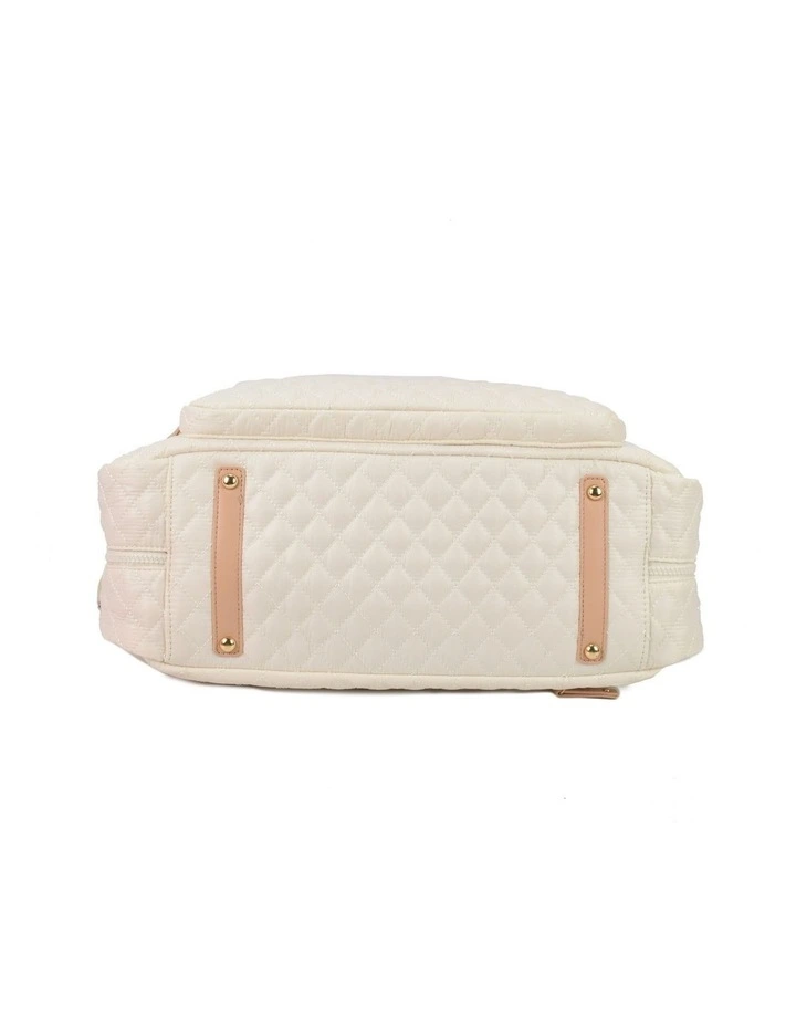 Metro Large Travel Split Tote Bag - Mushroom image 6
