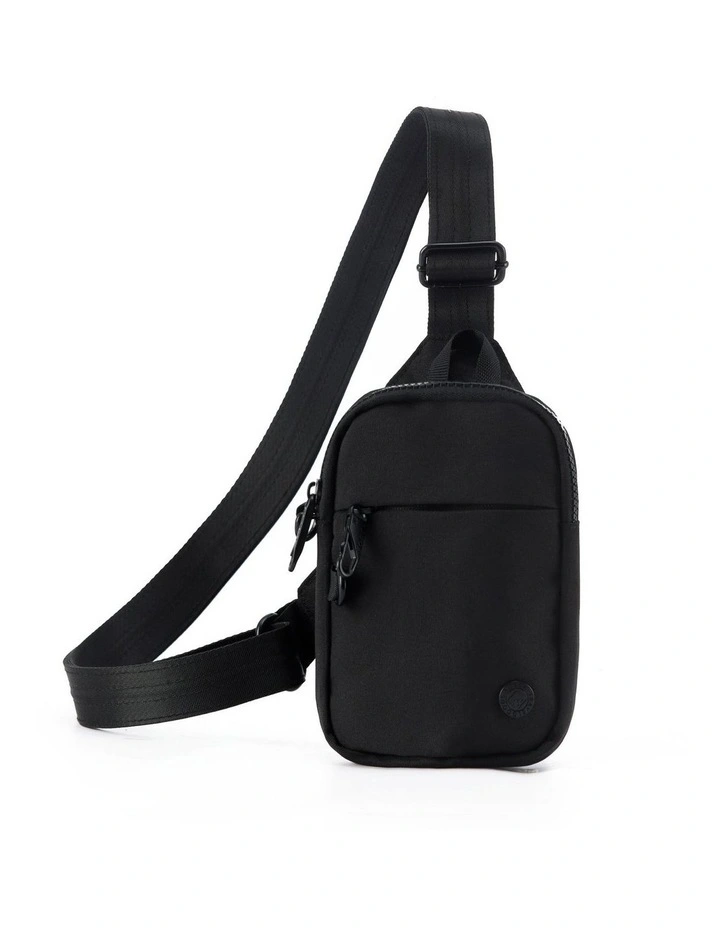 Anti Theft Small Slinger Bag - Black image 1