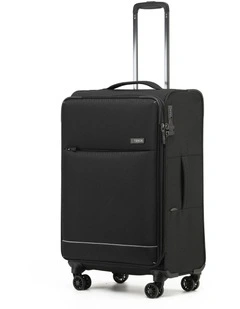 So Lite 67cm Medium Soft Suitcase in Black