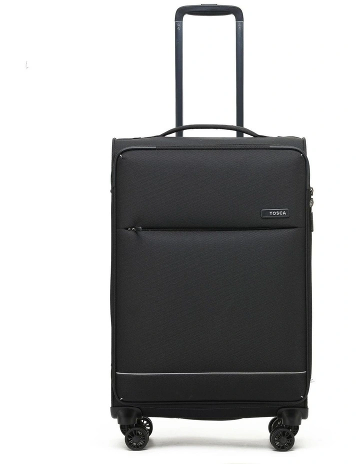 So Lite 67cm Medium Soft Suitcase in Black image 3