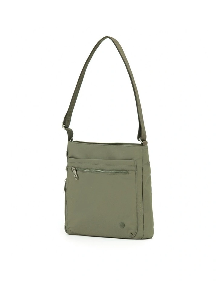 Anti-Theft Square Shoulder Bag - Khaki image 1