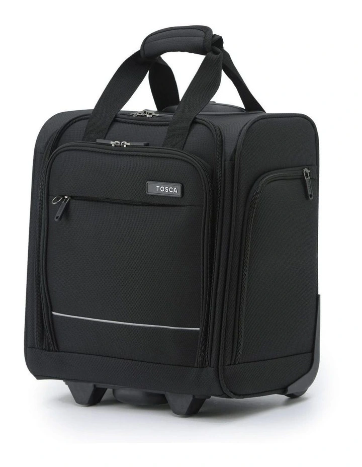 So Lite 38cm Small Under Seat Soft Carry On in Black image 1