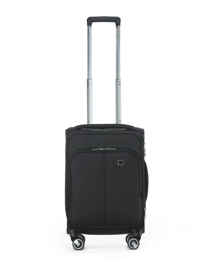 Grange 55cm Small Soft Carry On in Black image 3