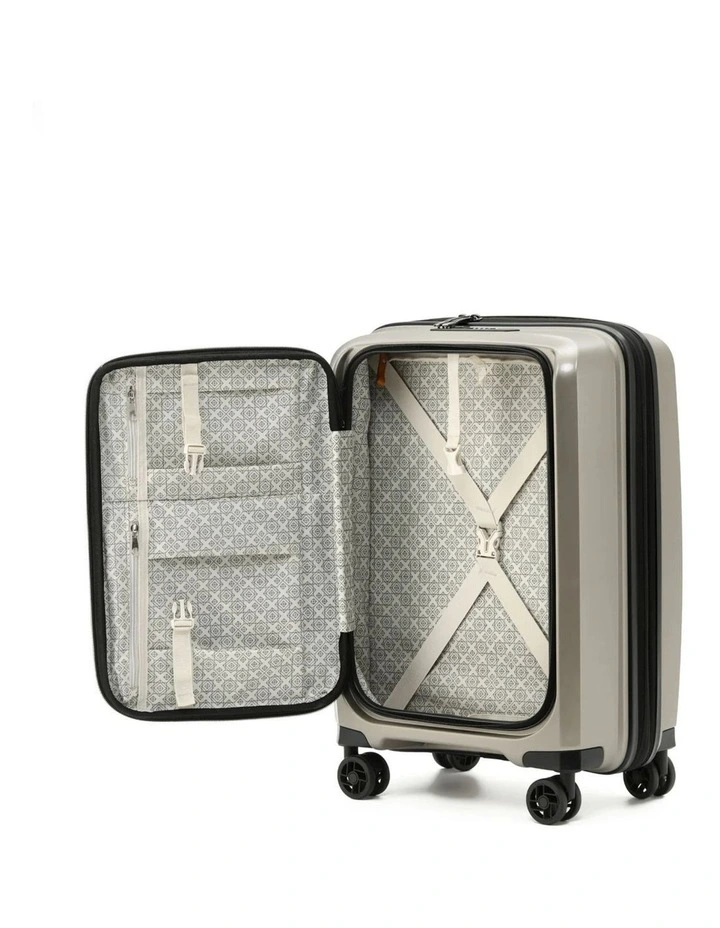 Space-X Dual Opening Hard Suitcase 3 Piece Set - Champagne image 6