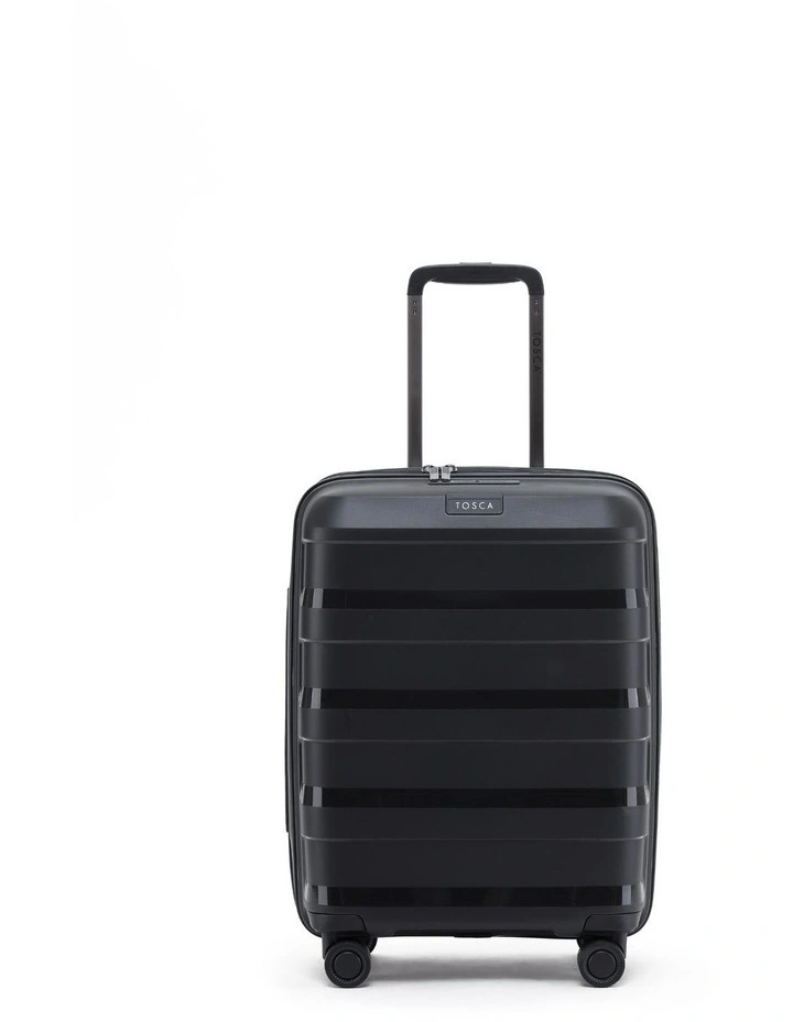 Comet 55cm Small Hard Carry On in Black image 1