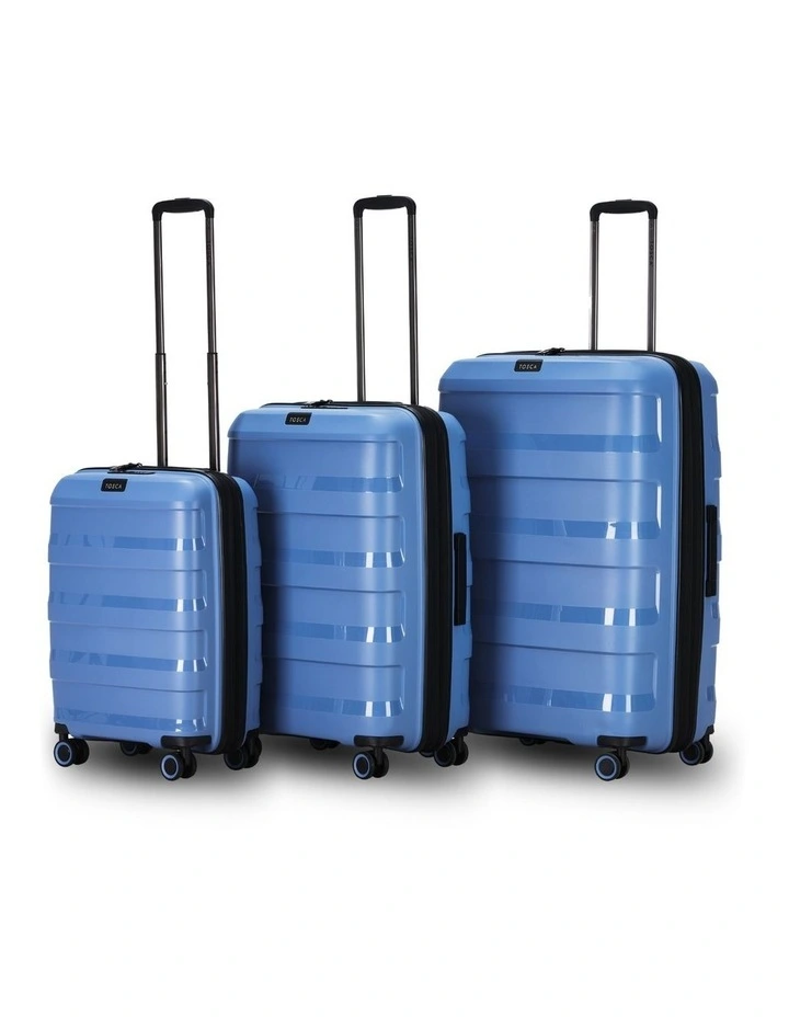 Comet Hard Suitcase 3 Piece Set - Infinity Blue image 2
