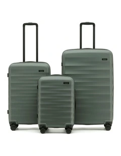 Interstellar 2.0 Hard Suitcase 3 Piece Set - Moss