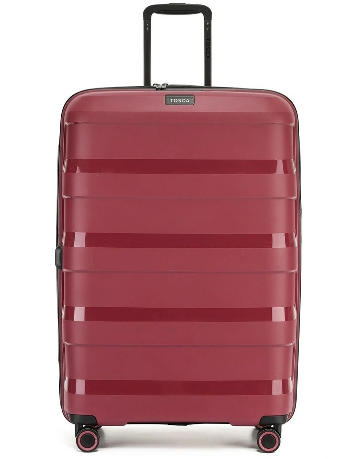 Comet 78cm Large Hard Suitcase in Rumba Red image 3