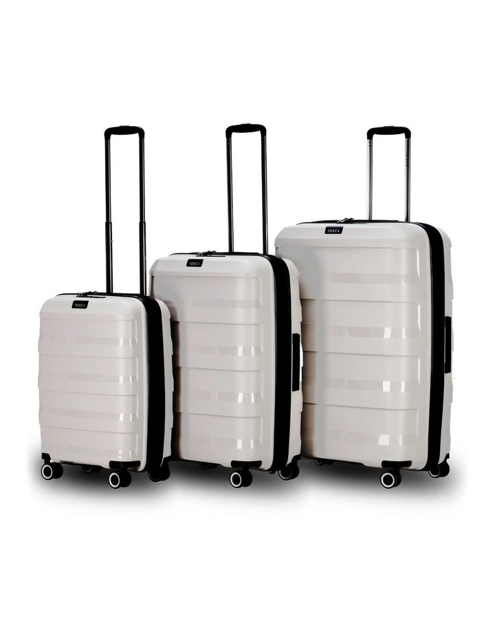 Comet Hard Suitcase 3 Piece Set - Cobblestone image 2