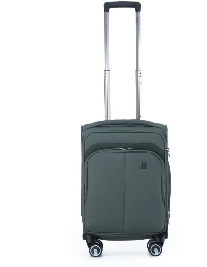 Grange 55cm Small Soft Carry On in Cypress Green image 3