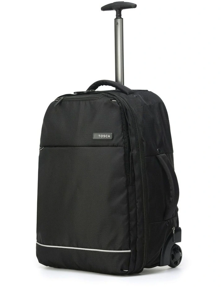 So Lite Trolley Backpack in Black image 1
