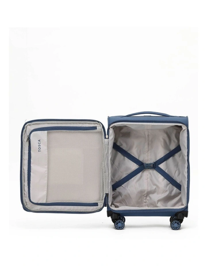 So Lite 54cm Small Soft Carry On in Blue image 2