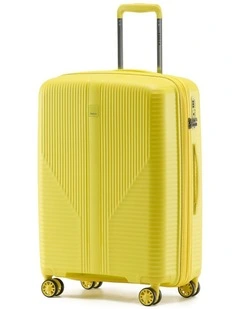 F-Lite 65cm Medium Hard Suitcase - Yellow
