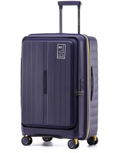 Cruiser 67cm Medium Front Opening Hard Suitcase - Purple