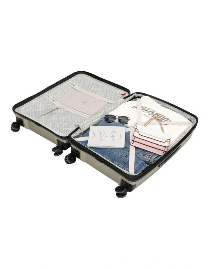 Space-X 66cm Medium Dual Opening Hard Suitcase - Champagne image 3